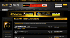 Desktop Screenshot of emillionforum.com